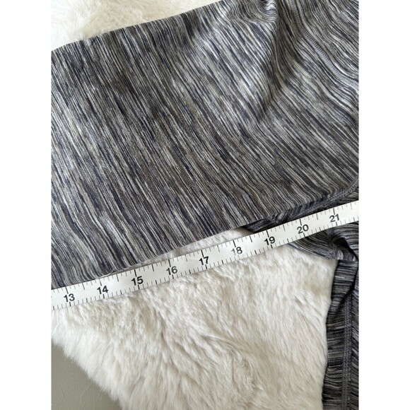 Lululemon Wunder Under Capri Womens 6 Black Space Dye Mid Rise Pull On Pants - Picture 7 of 9